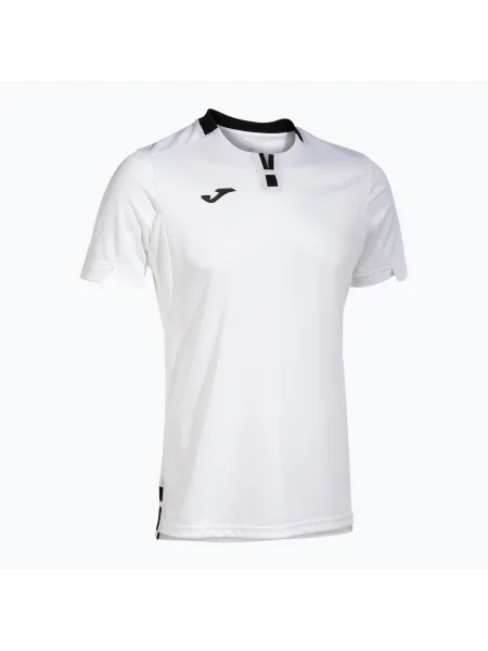Мъжка риза Joma Ranking SS бяла/черна бяло