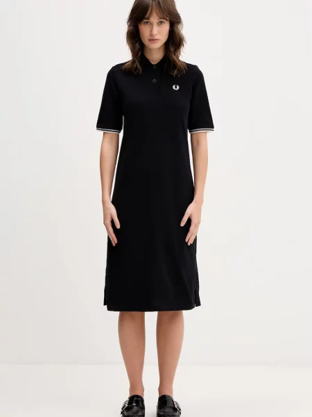 Fred Perry rochie din negru