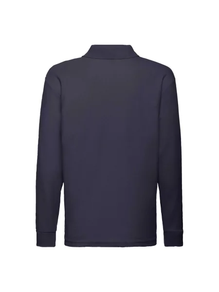Tricou polo copii Fruit Of The Loom albastru