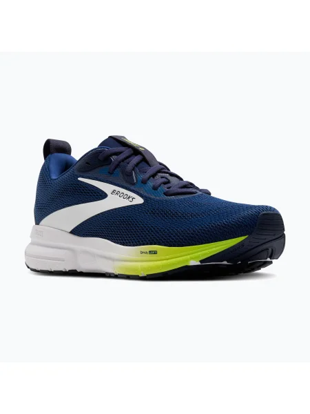 Кросівки для бігу Brooks Trace 4 navy/peacoat/acid lime темно-сині