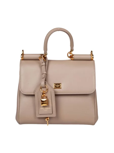 Torebka Dolce And Gabbana beżowa