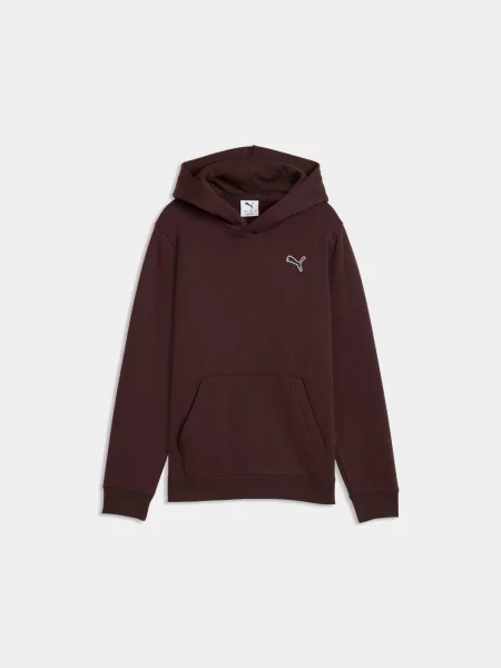 Дитяче Худі PUMA Ess Elevated Hoodie Fl комбінований верх коричневий