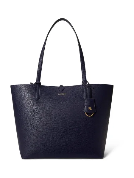Geantă shopper Lauren Ralph Lauren alb