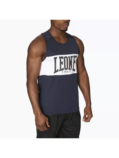 Тренировъчен потник LEONE Shock blue синьо