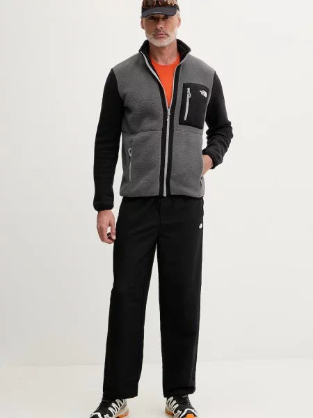 The North Face termo mikina pánska Yumiori sivá