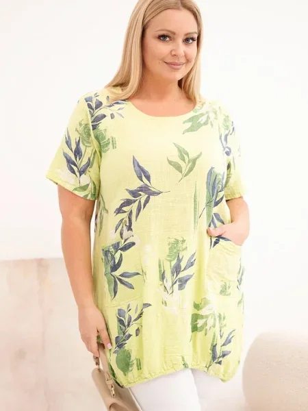 Bluză Kesi Włoski cu cordon albastru