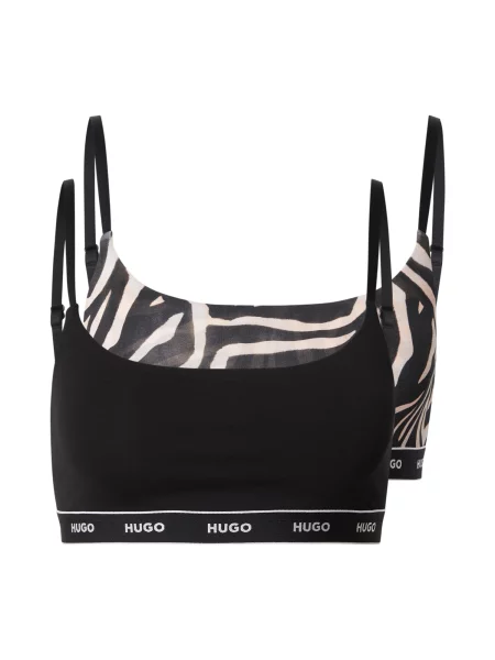HUGO Nedrček bež / črna bela