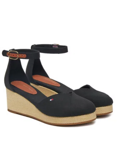 Tommy Hilfiger Espadrilky černá