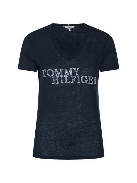 Tricou Tommy Hilfiger albastru