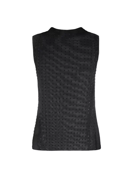 Top Pinko elegancki czarny