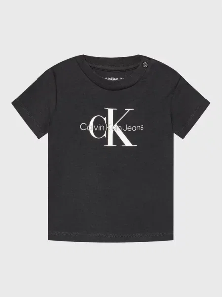 Calvin Klein Jeans T-Shirt Monogram μαύρο