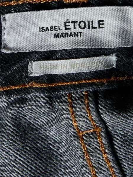 Viseltes hatású farmerek Marant Etoile szürke