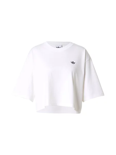 ADIDAS ORIGINALS Tricou ESSENTIALS alb