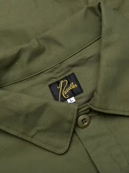 Geacă Needles cu broderie verde