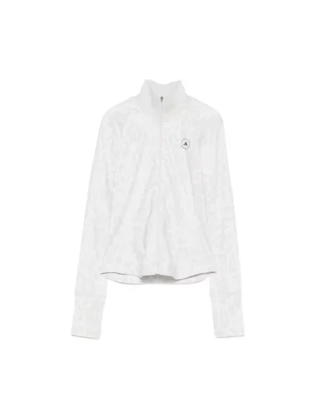 Top sportowy Adidas By Stella Mccartney biały