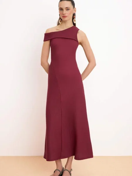 Trendyol Rochie merlot roșu