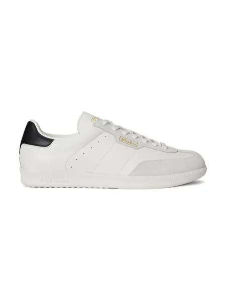 Kožené tenisky Polo Ralph Lauren Field Ct biela
