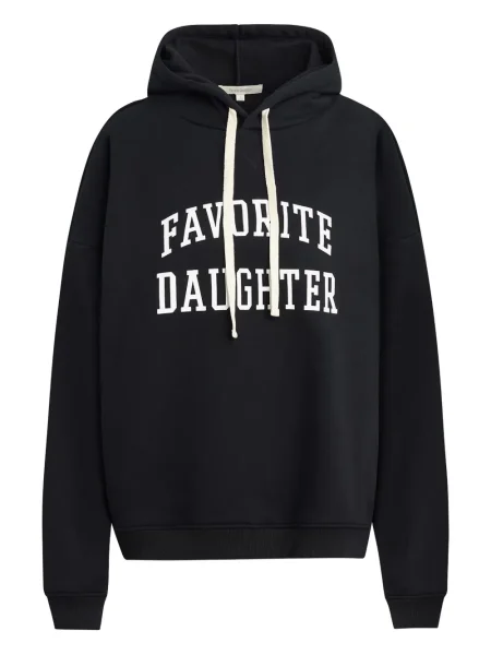 Bluza z kapturem Favorite Daughter czarna