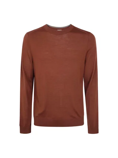 Sweter Paul Smith brązowy