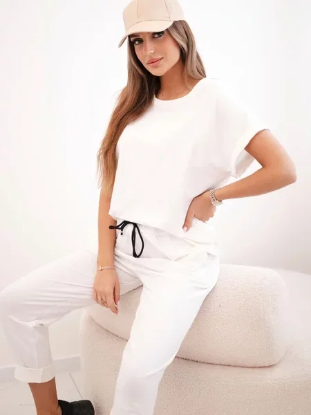 Bluză Kesi Włoski alb