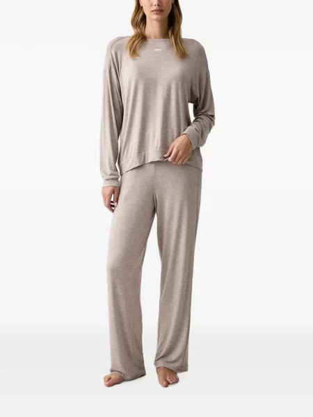 Lung pijamale Dkny cu imagine