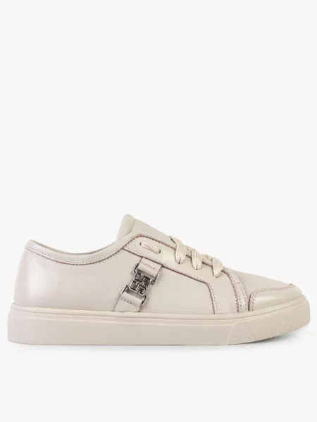 Кожаные кеды Modamilano бежевые