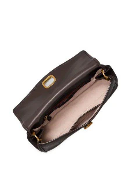 Geantă Michael Kors din piele maro