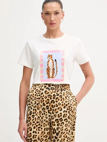 Lola Casademunt T-shirt z beżowa