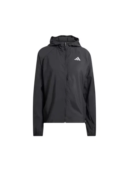 Geacă Adidas Performance alergare negru