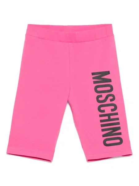 Szorty dziecięce Moschino różowe