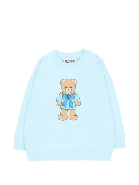 Bluza dziecięca Moschino niebieska