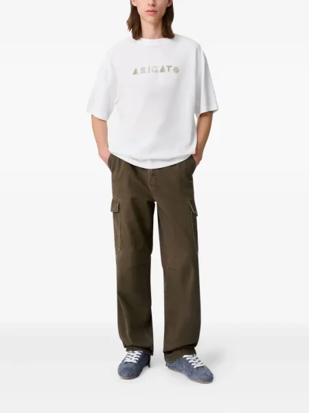 Tricou Axel Arigato cu imagine alb