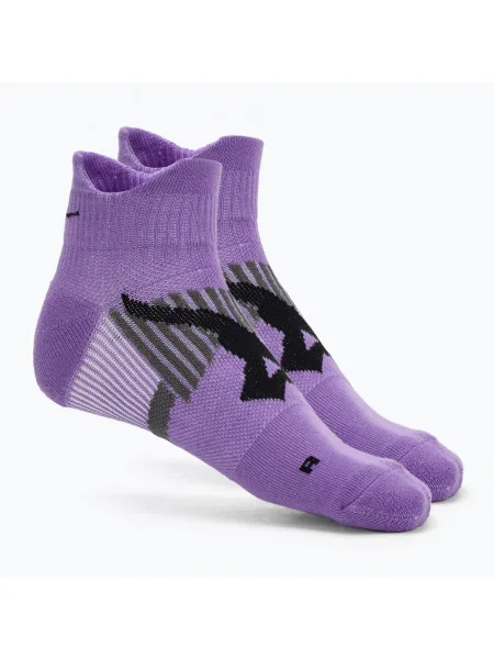 Mizuno DryLite Race Mid paisley zokni. Méret: L lila