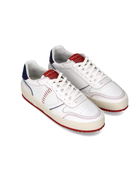 Buty do tenisa Philippe Model skórzane do tenisa białe