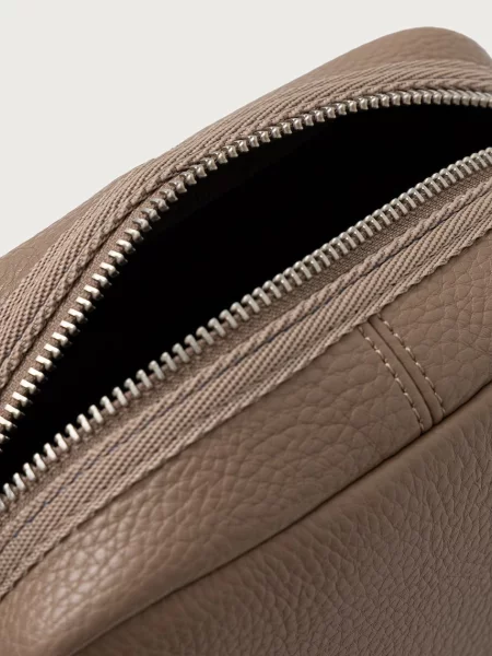Calvin Klein Válltáska Bold Pebble Ssnl Simple Reporter bézs