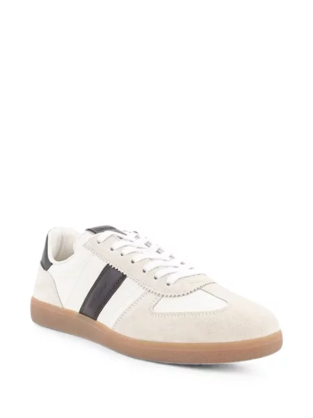 Sneakerși Tom Ford din piele alb