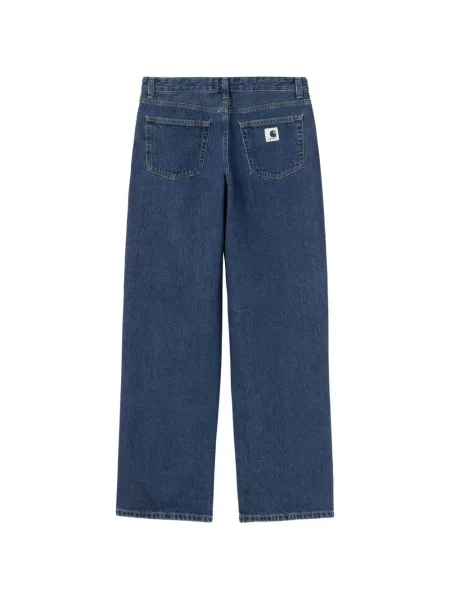 Дънки с широки крачоли Carhartt Wip камъни синьо