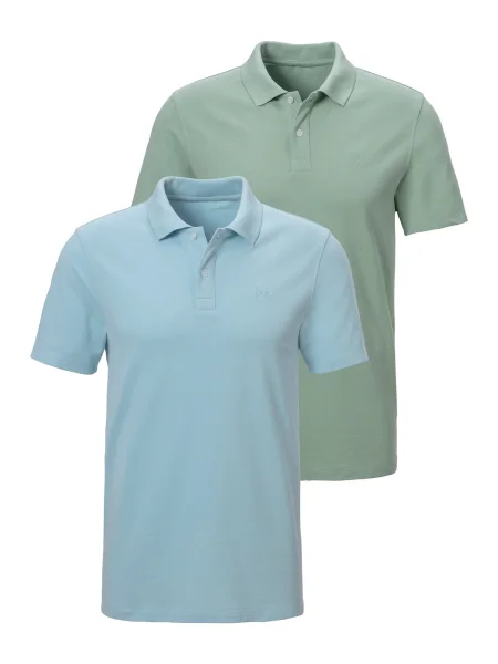 JOHN DEVIN Majica svetlo / svetlo zelena modra