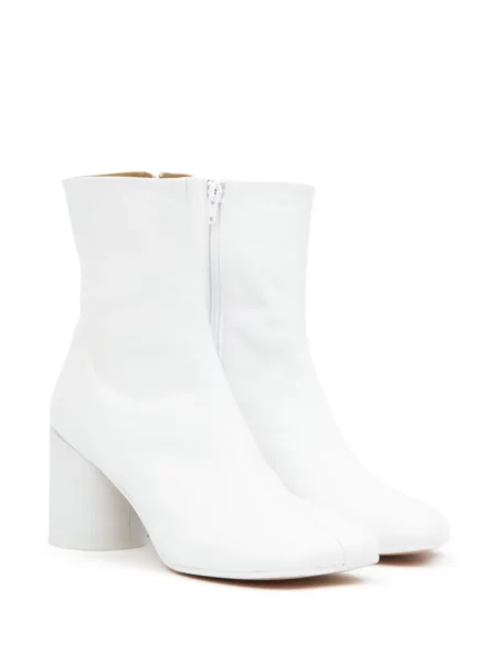 Cizme scurte Mm6 Maison Margiela alb