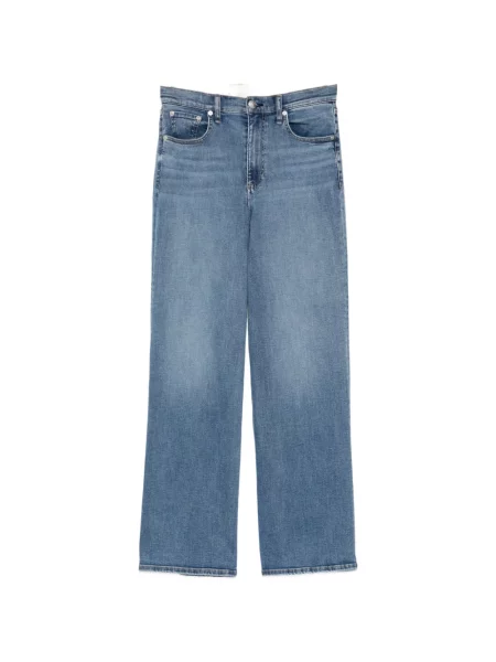 Τζιν με φαρδύ μπατζάκι Rag & Bone μπλε