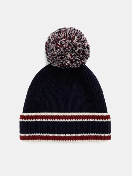 Fusalp căciulă de lână bleumarin