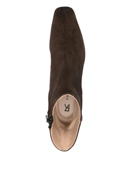 Botine Fabio Rusconi cu toc bloc maro