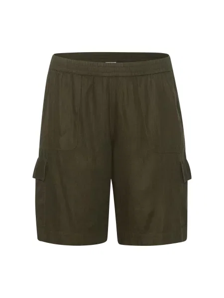 KAFFE CURVE Pantaloni cu Mille' kaki