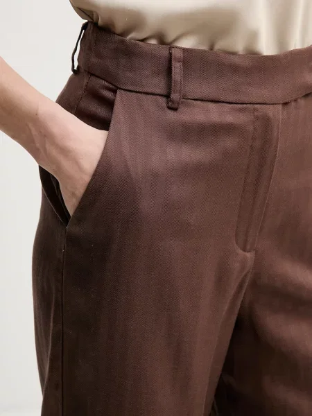 Штани з домішкою льону Hoss Intropia