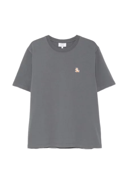 Тениска Maison Kitsuné сиво