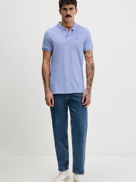 Tommy Jeans polo majica modra