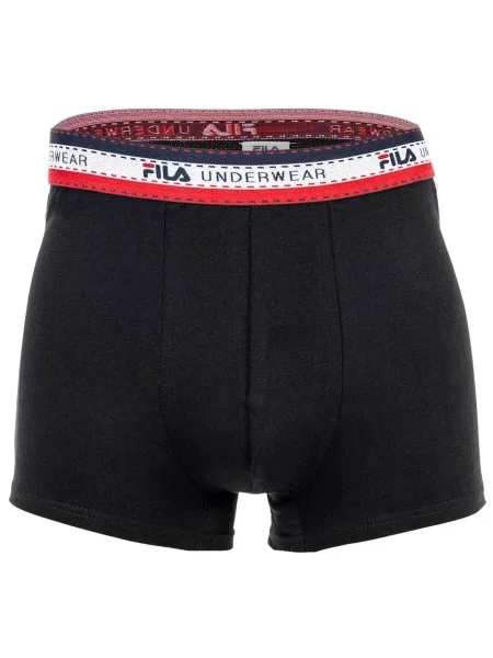 FILA Boxeralsók sötétkék / piros / fekete fehér