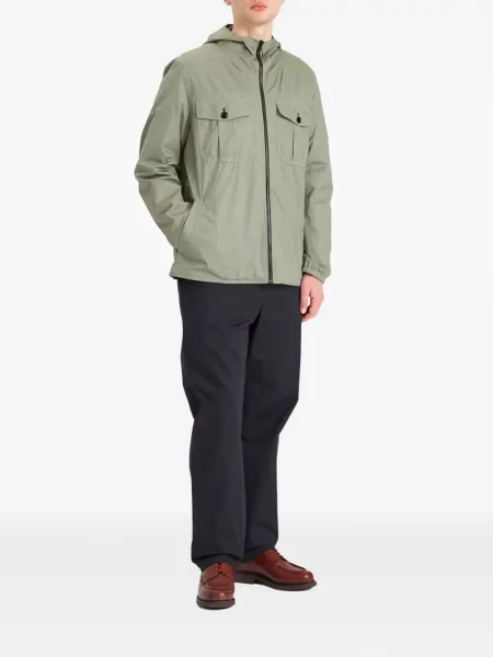 Geacă Ps Paul Smith cu glugă verde