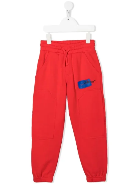 Spodnie dziecięce Off-white białe