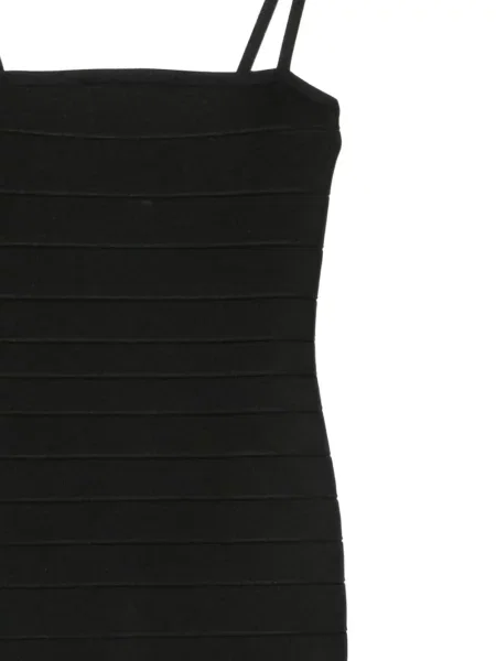 Rochie maxi Hervé Léger negru